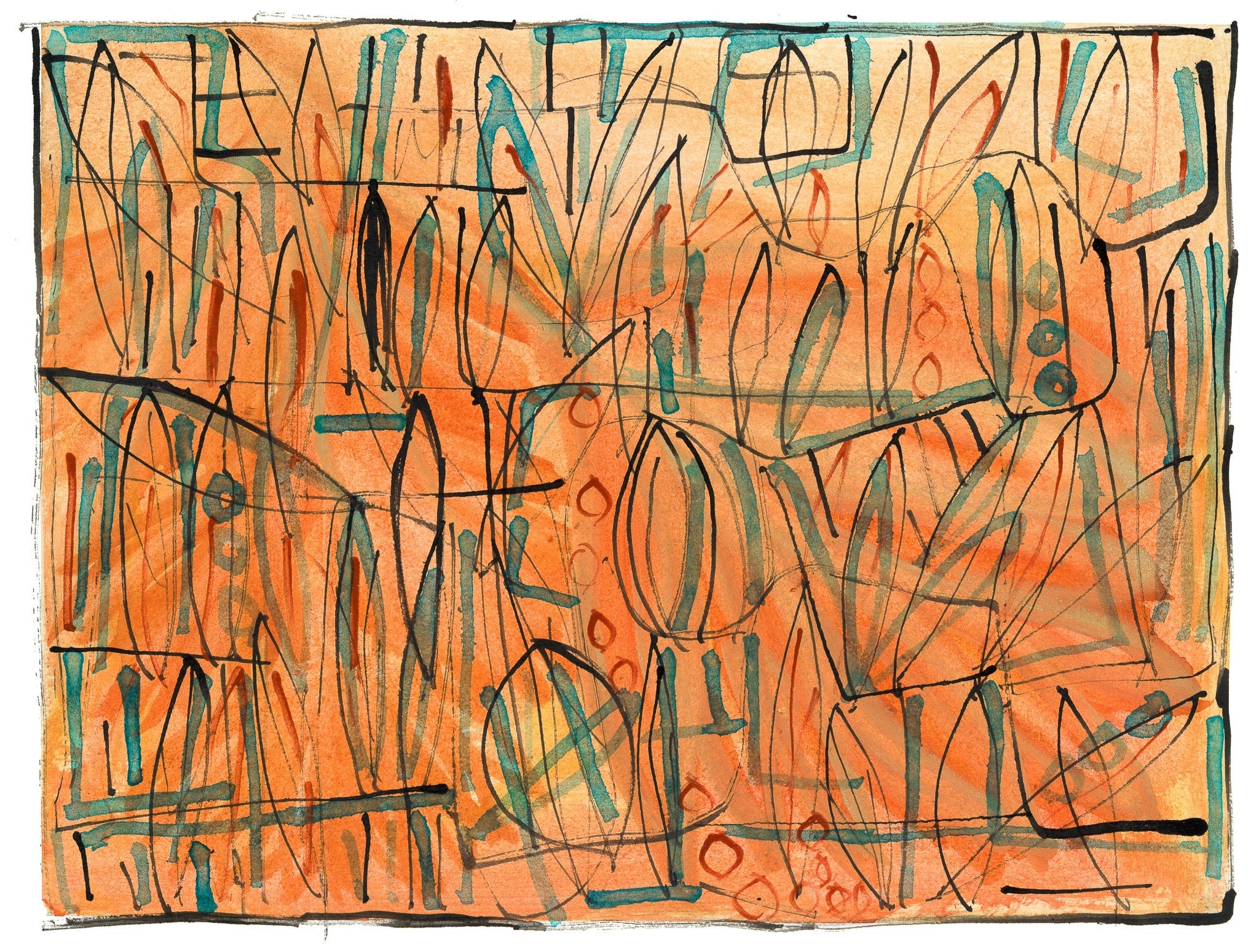 Basket of Oranges - Carol Seeley Art